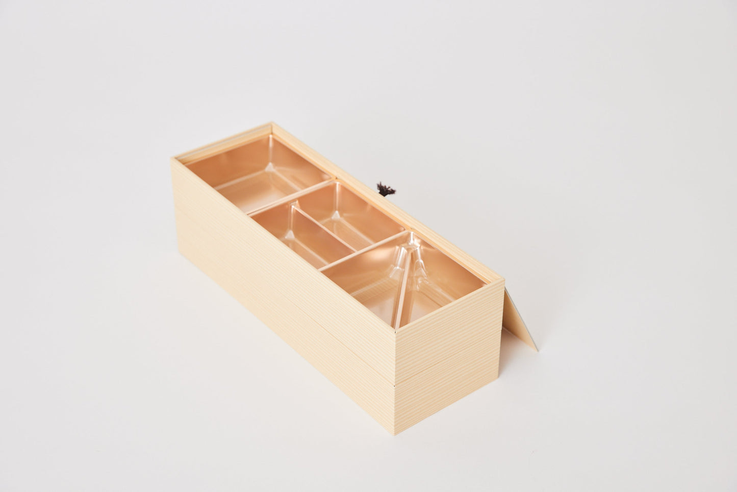 六切二段弁当用木箱・紙箱
