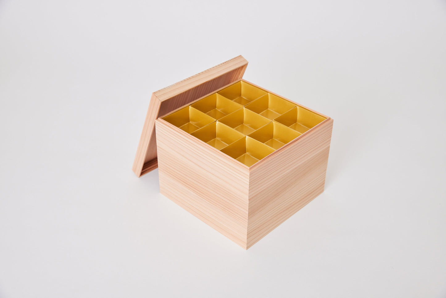 木製重箱(国産杉材インロー式)