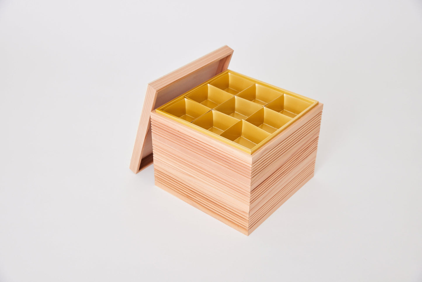 木製重箱(国産杉材紙インロー式)