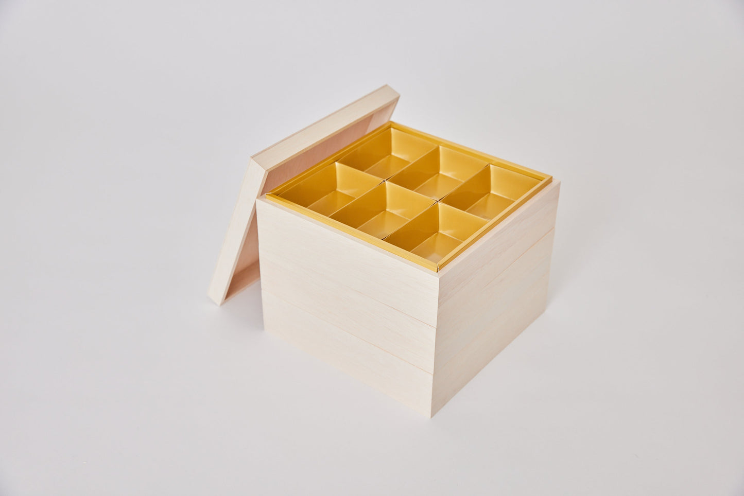木製重箱（ファルカタ材紙インロー式）